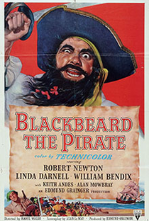 Barba Negra, o Pirata - Poster / Capa / Cartaz - Oficial 2
