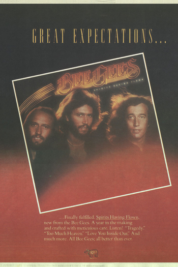 Poster de Filme Bee Gees - Spirits Having Flown Tour (1979)