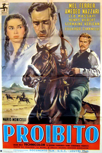 Poster de Filme Proibito (1955)