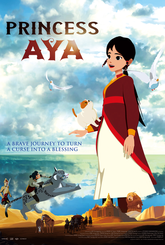 Poster 1 de Filme Princess Aya (2019)
