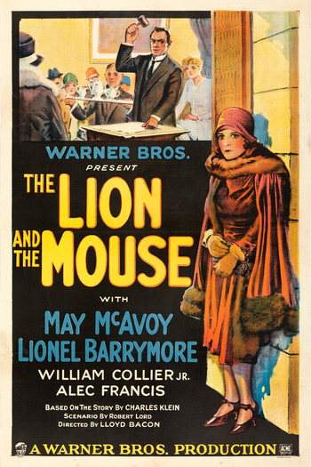 Poster de Filme O Leão e o Rato (1928)