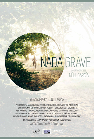 Poster 1 de Curta Nada Grave (2016)