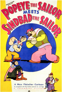 Marinheiro Popeye Encontra o Marujo Sinbad - Poster / Capa / Cartaz - Oficial 1