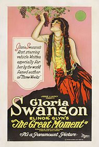 Poster 1 de Filme O Grande Momento (1921)