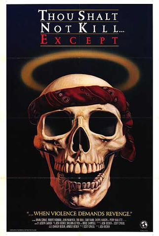 Poster 2 de Filme Thou Shalt Not Kill... Except (1985)