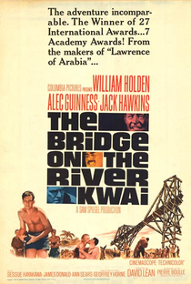 A Ponte do Rio Kwai - Poster / Capa / Cartaz - Oficial 6