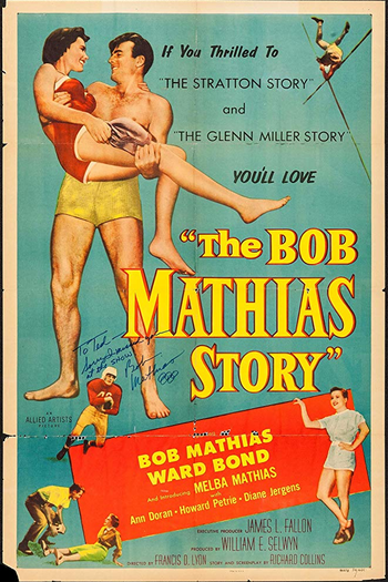 Poster de Filme A História de Bob Mathias (1954)