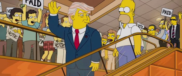 Há 16 anos, ‘Os Simpsons’ previu que Donald Trump seria Presidente dos EUA - CinePOP Cinema