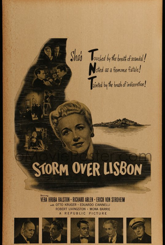 Poster 1 de Filme Tormenta Sobre Lisboa (1944)