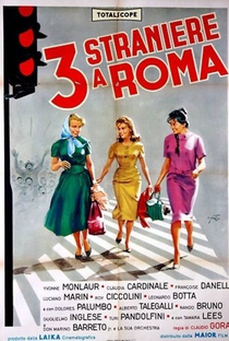 Três Estrangeiras em Roma - Poster / Capa / Cartaz - Oficial 1