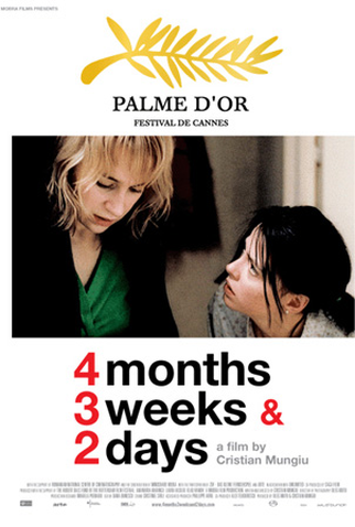 Poster 4 de Filme 4 Meses, 3 Semanas e 2 Dias (2007)