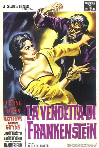 Poster 6 de Filme A Vingança de Frankenstein (1958)