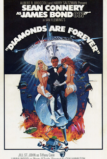 007: Os Diamantes são Eternos - Poster / Capa / Cartaz - Oficial 3