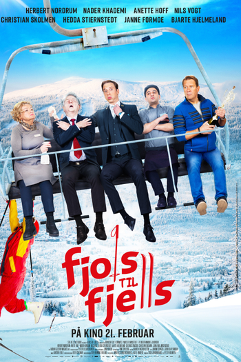 Poster de Filme Fjols til fjells (2020)