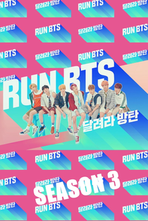 Run BTS! (3ª Temporada) - Poster / Capa / Cartaz - Oficial 1