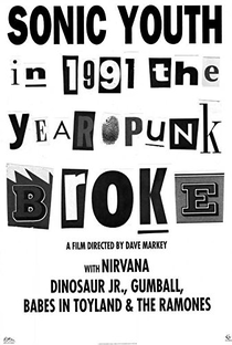 1991 - The Year Punk Broke - Poster / Capa / Cartaz - Oficial 2