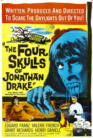 Poster 1 de Filme O Mistério das Caveiras (1959)
