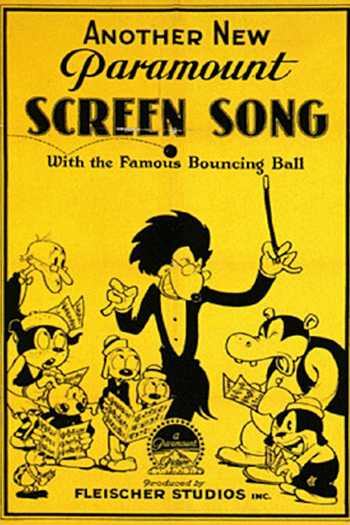 Poster de Franquia Screen Songs (1929)