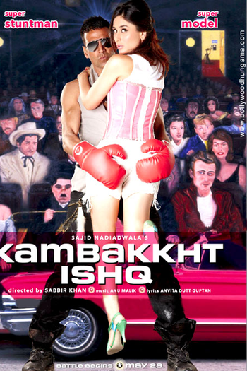 Poster de Filme Kambakkht Ishq (2009)