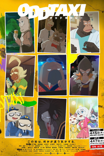 Poster de Série Odd Taxi (2021)