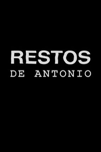 Poster de Curta Restos de Antônio (2009)