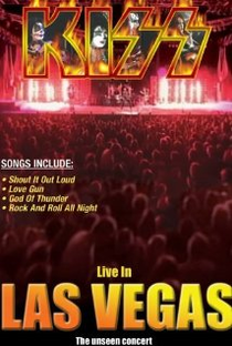 KISS Live in Las Vegas - Poster / Capa / Cartaz - Oficial 1