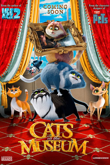  de Filme Gatos no Museu (2023)