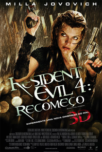 Resident Evil 4: Recomeço - Poster / Capa / Cartaz - Oficial 1