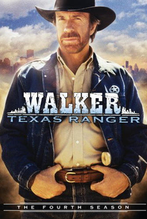 Walker, Texas Ranger (4ª Temporada) - Poster / Capa / Cartaz - Oficial 1