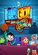 Os Jovens Titãs! Assistem a Space Jam