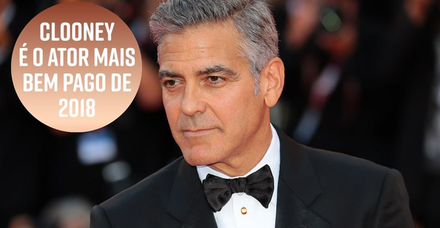 George Clooney é o ator mais bem pago de 2018