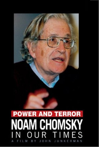 Poster 1 de Filme Poder e Terrorismo - Noam Chomsky Em Nosso Tempo (2002)