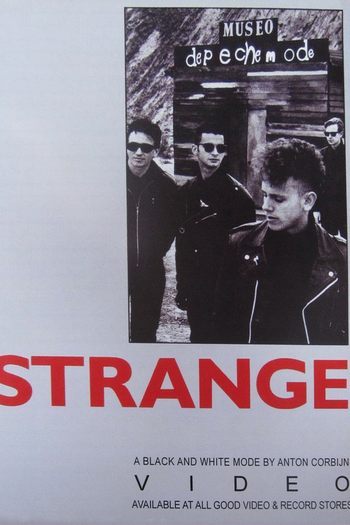 Poster de Curta Depeche Mode: Strange (1988)