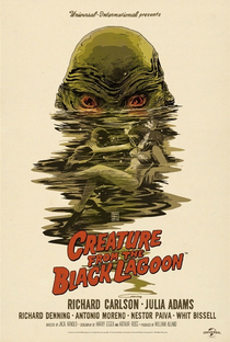 O Monstro da Lagoa Negra - Poster / Capa / Cartaz - Oficial 2