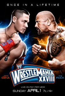 WrestleMania XXVIII - Poster / Capa / Cartaz - Oficial 1
