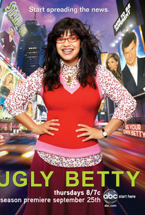 Ugly Betty (3ª Temporada) - Poster / Capa / Cartaz - Oficial 1