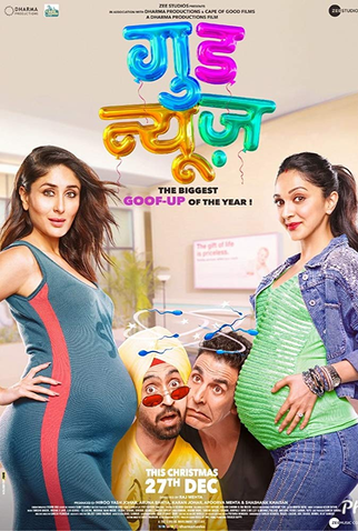 Poster 3 de Filme Good Newwz (2019)