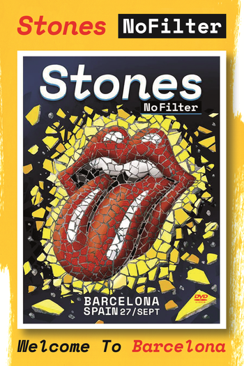 Poster de Filme Rolling Stones - Barcelona 2017 (2017)