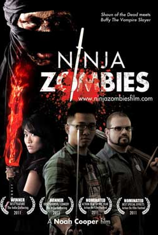 Poster 2 de Filme Ninja Zombies (2011)