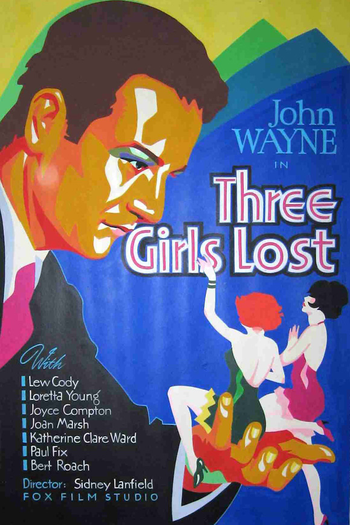 Poster de Filme Três Garotas Perdidas (1931)
