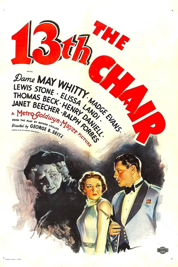 Poster de Filme A Cadeira 13 (1937)