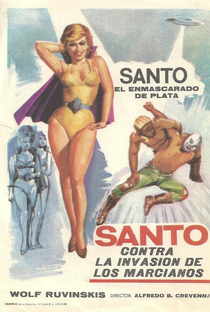 Santo Contra a Invasão dos Marcianos - Poster / Capa / Cartaz - Oficial 1
