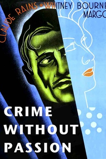 Poster de Filme Crime Sem Paixão (1934)
