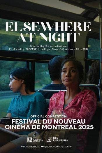 Poster de Filme Em Outro Lugar à Noite (2025)