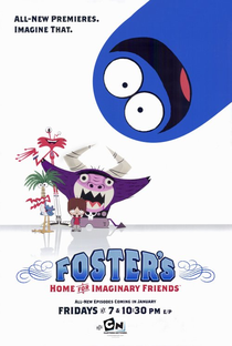 A Mansão Foster para Amigos Imaginários (1ª Temporada) - Poster / Capa / Cartaz - Oficial 2