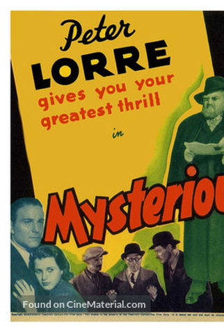 Poster 2 de Filme A fuga de Mr. Moto (1938)