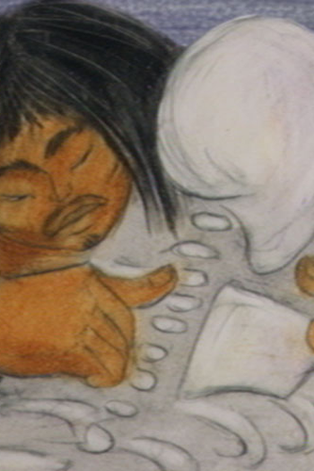 Poster de Curta A Mulher Esqueleto (2014)