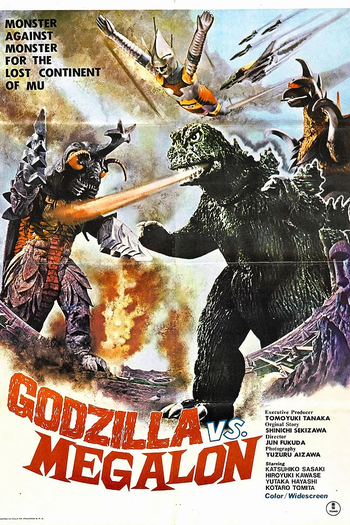  de Filme Godzilla vs. Megalon (1973)