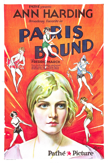 Poster de Filme Paris Bound (1929)