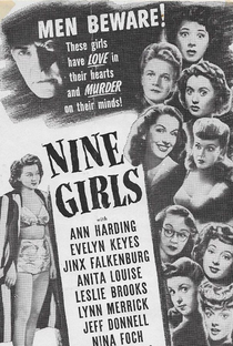 Nove Garotas - Poster / Capa / Cartaz - Oficial 3